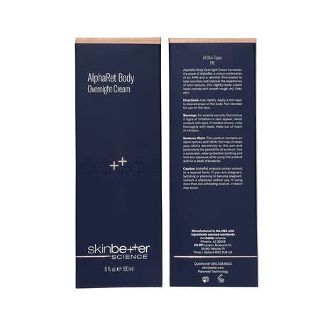 AlphaRet Body Overnight Cream 5 fl oz