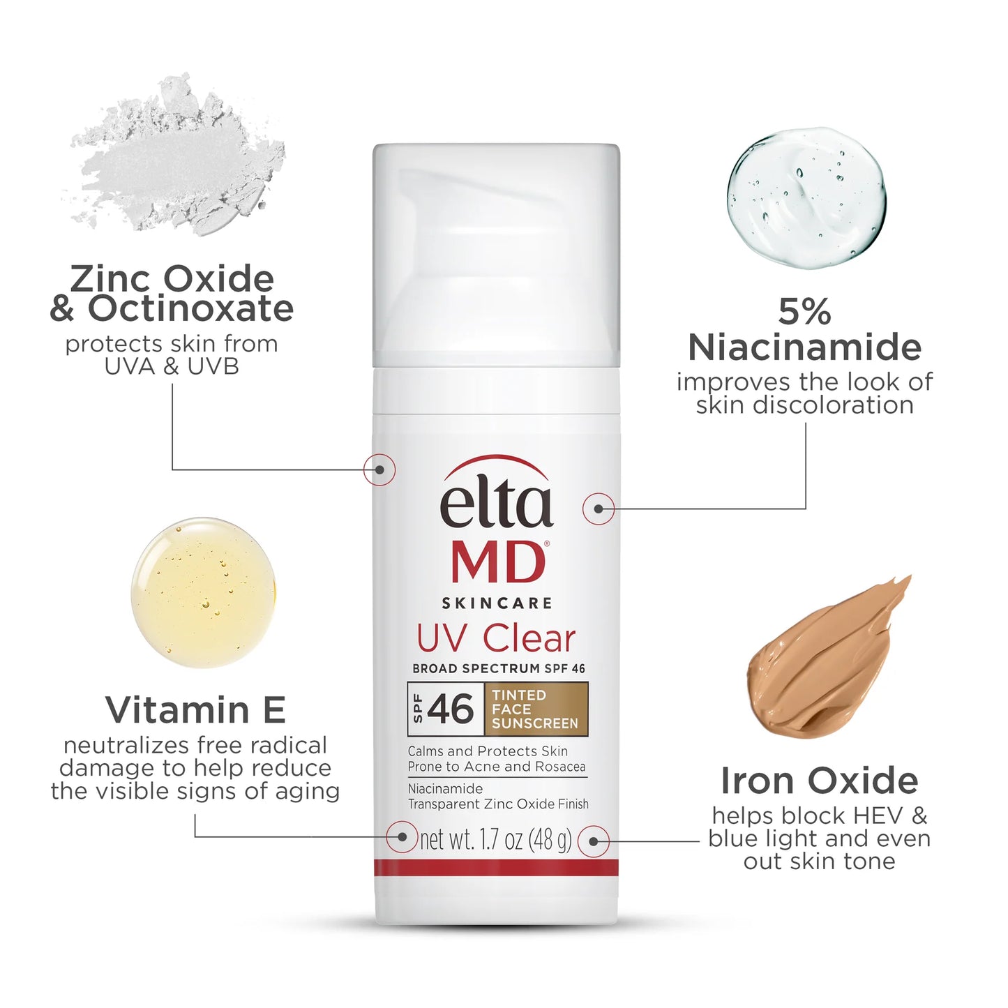 UV Clear Tinted Broad-Spectrum 1.7 fl oz