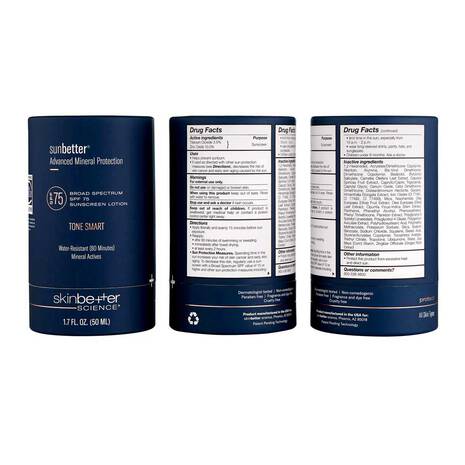 sunbetter TONE SMART SPF 75 Sunscreen Lotion 1.7 fl oz