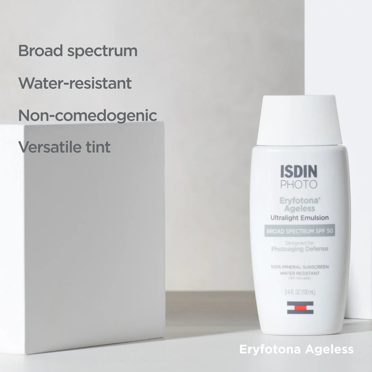 Eryfotona Ageless Ultralight tinted mineral sunscreen 3.4 fl oz