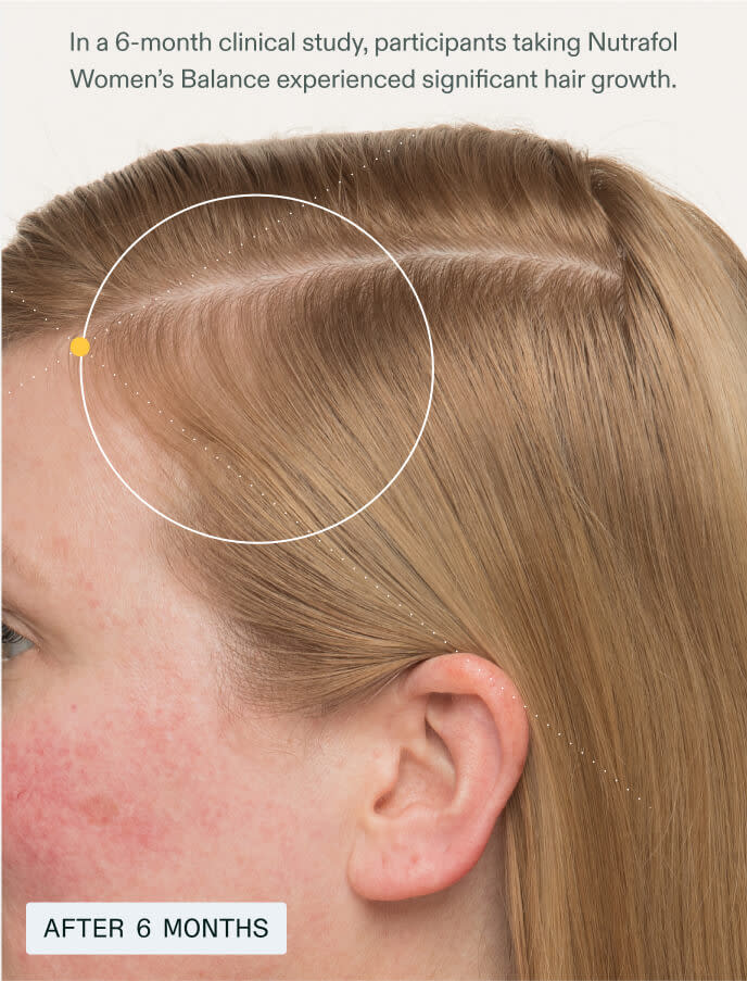 Women's Balance Hair Growth Supplements Ages 45 and Up (90 Day Supply)