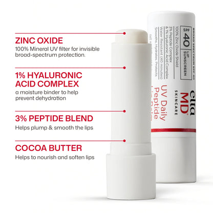 *NEW* UV Daily Peptide Lip Balm SPF 40