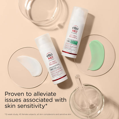 UV Skin Recovery Red Color Correcting Green Tint Broad Spectrum 1.7 fl oz