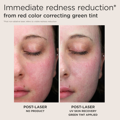 UV Skin Recovery Red Color Correcting Green Tint Broad Spectrum 1.7 fl oz