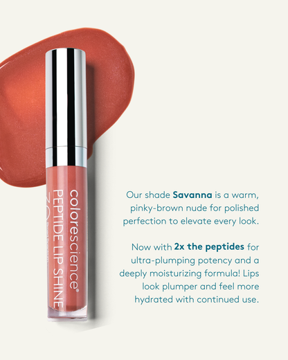 Peptide Lip Shine SPF 30 Savanna 0.13 fl oz