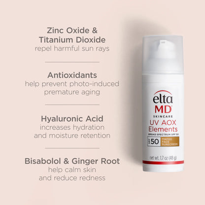 UV AOX Tinted Elements Broad-Spectrum 1.7 fl oz