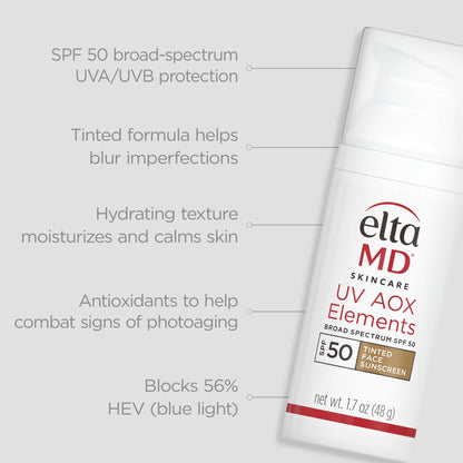 UV AOX Tinted Elements Broad-Spectrum 1.7 fl oz
