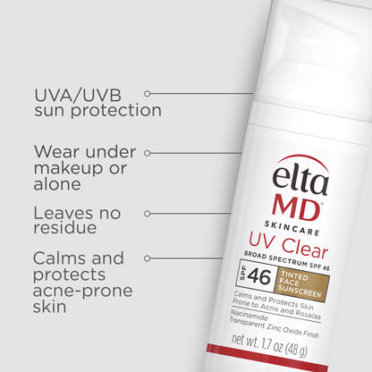 UV Clear Tinted Broad-Spectrum 1.7 fl oz