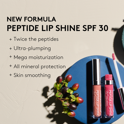 Peptide Lip Shine SPF 30 Savanna 0.13 fl oz