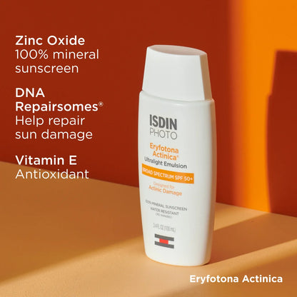 Eryfotona Actinica Ultralight Mineral Sunscreen 3.4 fl oz