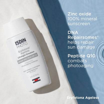 Eryfotona Ageless Ultralight tinted mineral sunscreen 3.4 fl oz