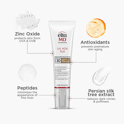 UV AOX Tinted Eye Broad Spectrum 0.4 fl oz
