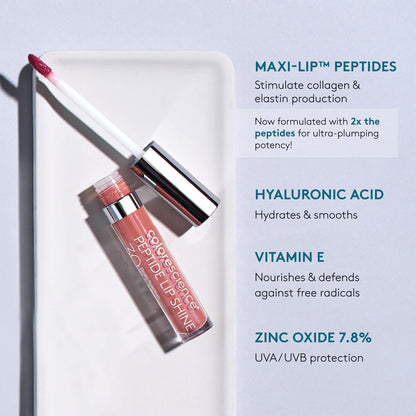 Peptide Lip Shine SPF 30 Savanna 0.13 fl oz