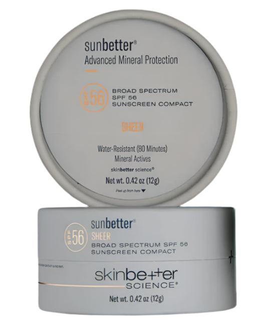 sunbetter SHEER SPF 56 Sunscreen Compact .42 oz