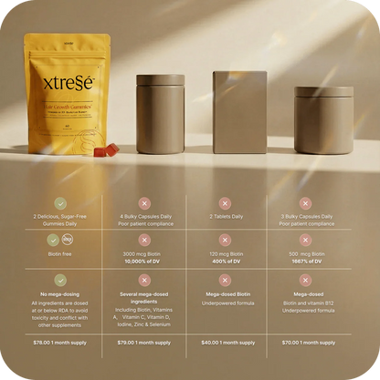 NEW Xtresse Core 3 Hair Growth Gummies